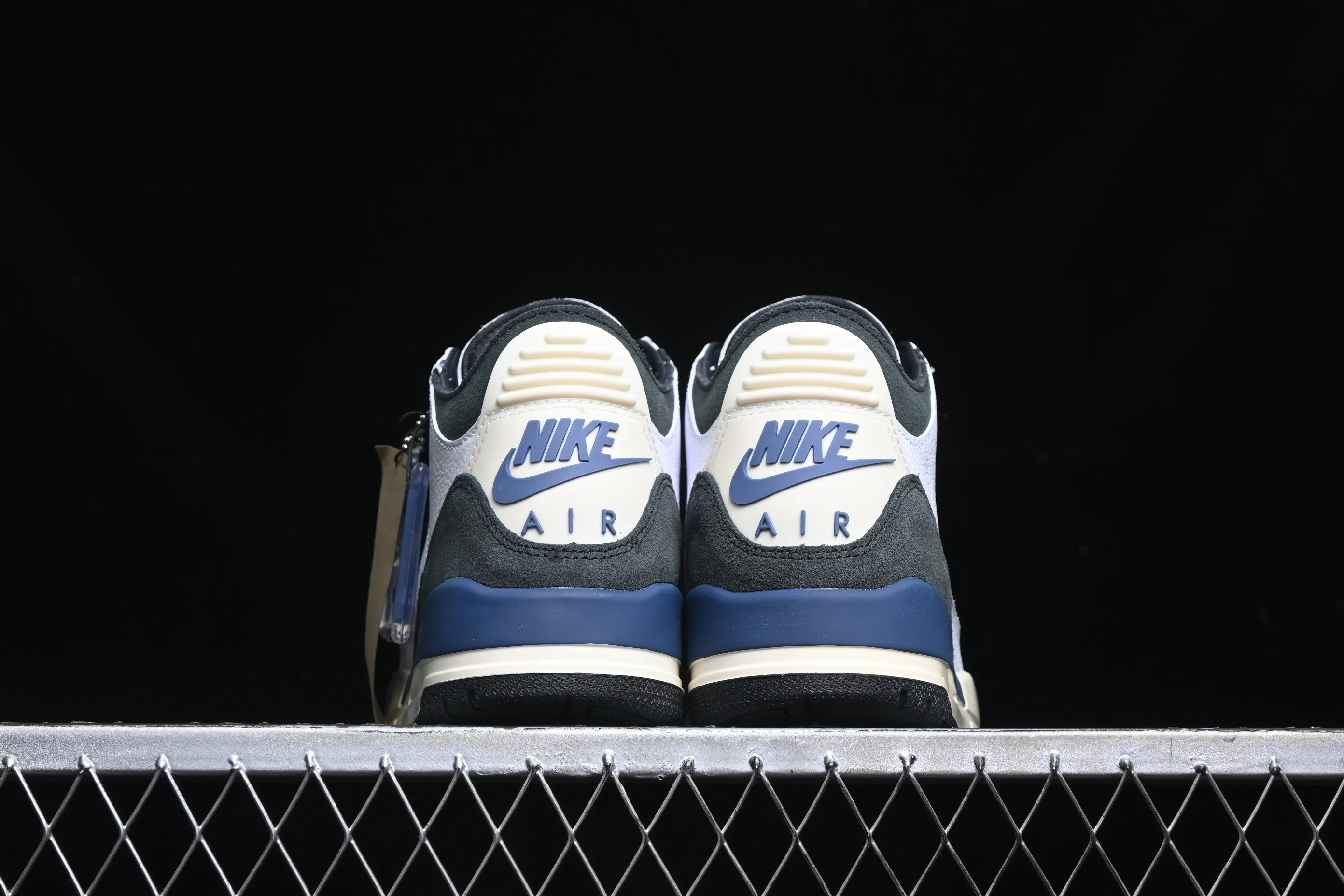 All categories Air Jordan Jordan series basketball shoes Air Jordan 3 Air Jordan 3 Retro OG SP "Diffused Blue" AJ3 Joe 3 white and blue cement HV8571-100